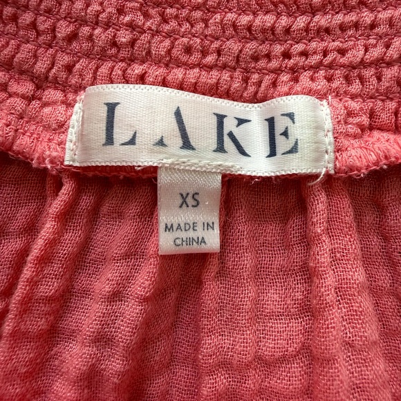 Lake Hamptons Nightgown Gauze Cotton Blend Pink Size XS - Picture 7 of 10